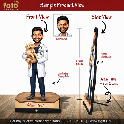 Veterinary Doctor Caricature C682