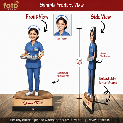 Medical Nurse Caricature C733