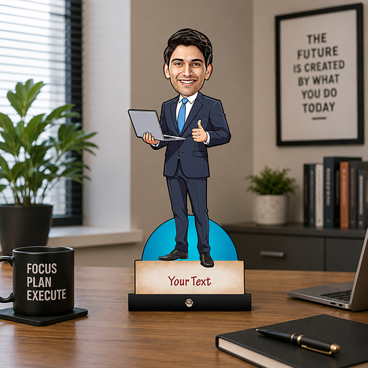 Corporate Male Caricature C430
