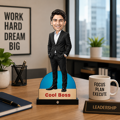 Corporate Male Caricature C435
