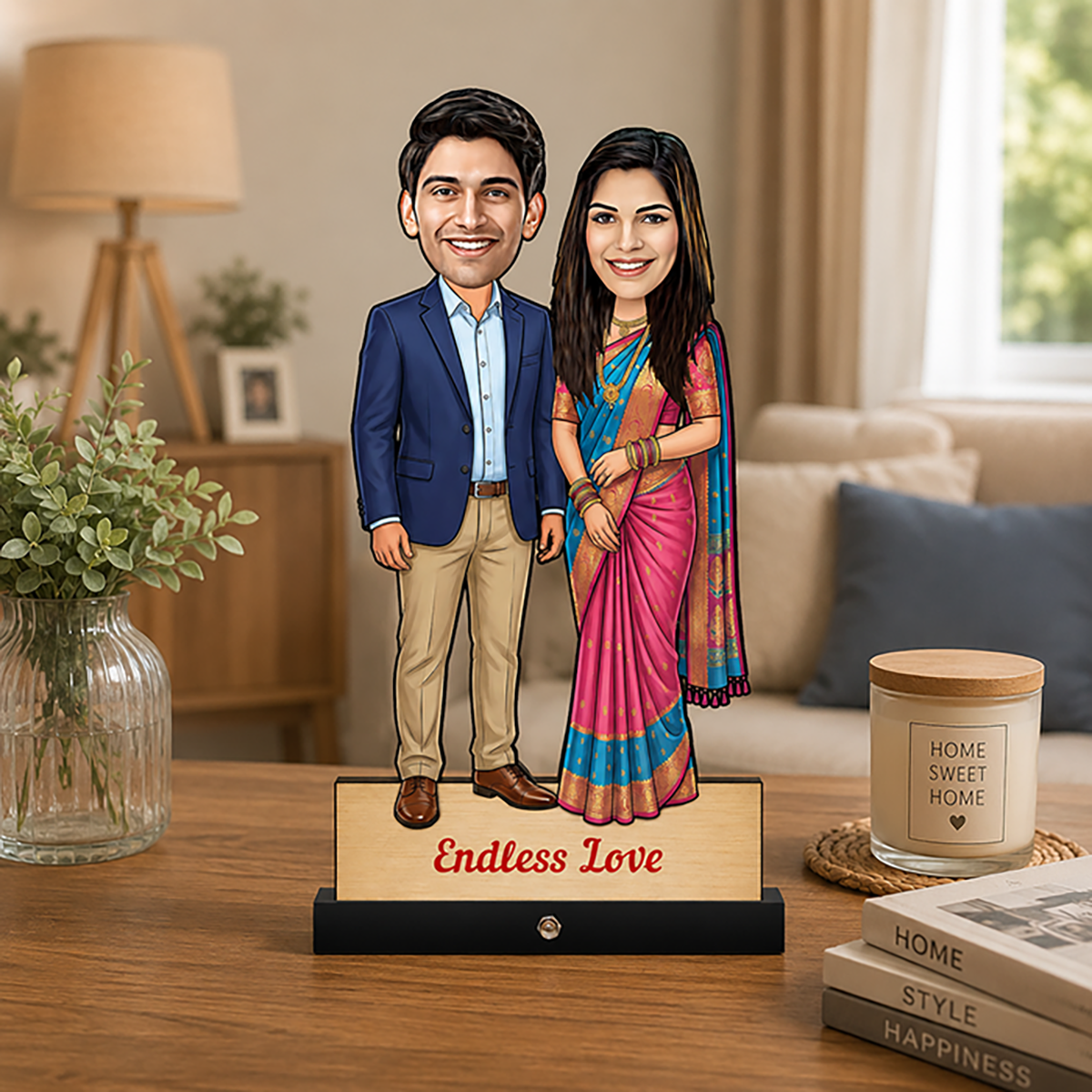 Married Couple Caricature C437