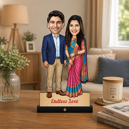 Married Couple Caricature C437