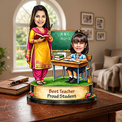 Female Teacher Caricature C462