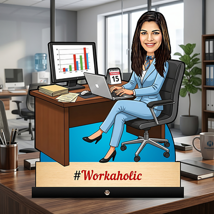 Corporate Female Caricature C445