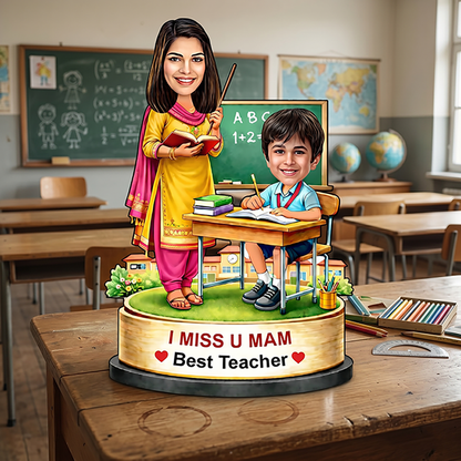 Female Teacher Caricature C463