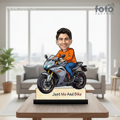 Super Bike Rider Caricature C409