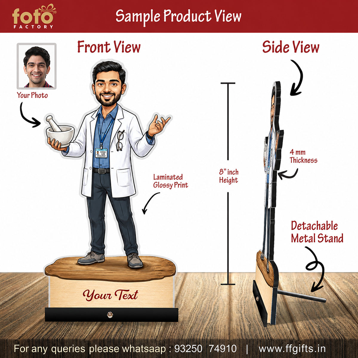 Pharmacist Caricature C757